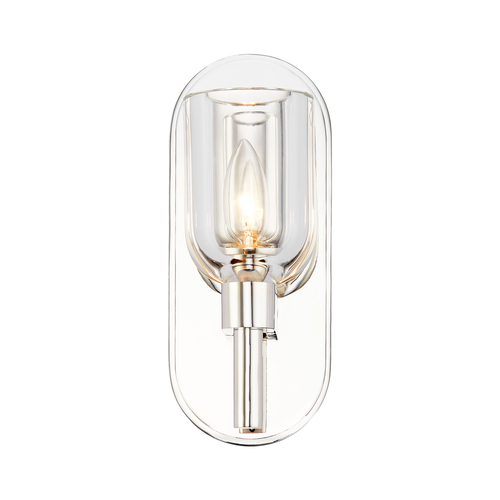 Alora Lighting Alora Lighting Elisa Carlucci Lucian Polished Nickel Sconce WV338101PNCC