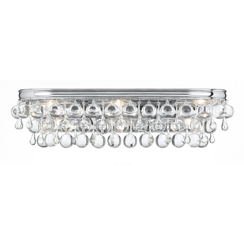 Crystorama Lighting Crystorama Lighting Calypso Polished Chrome Bathroom Light 133-CH