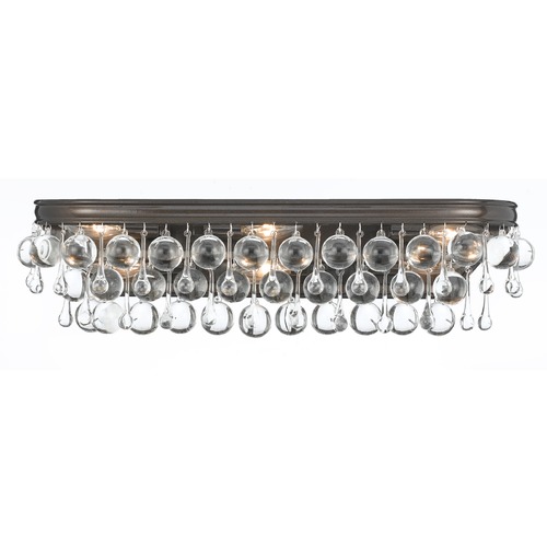 Crystorama Lighting Crystorama Lighting Calypso Vibrant Bronze Bathroom Light 133-VZ