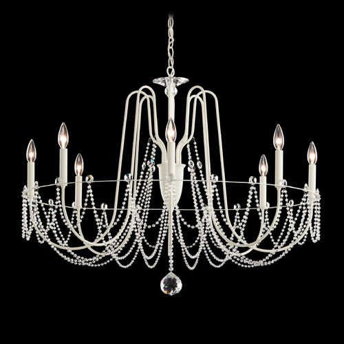 Schonbek Lighting Schonbek Worldwide Lighting Esmery White Chandelier AR1008N-06O