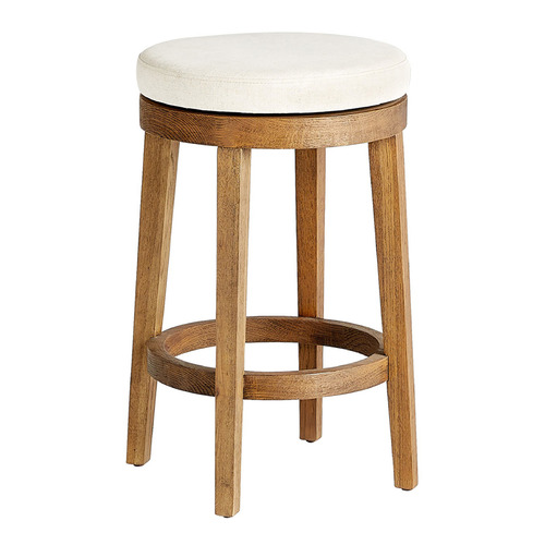 Cyan Design Cyan Design Arson Natural and Walnut Barstool 11603