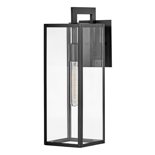 Hinkley Max 18.50-Inch Black LED Outdoor Wall Light by Hinkley Lighting 2594BK-LL