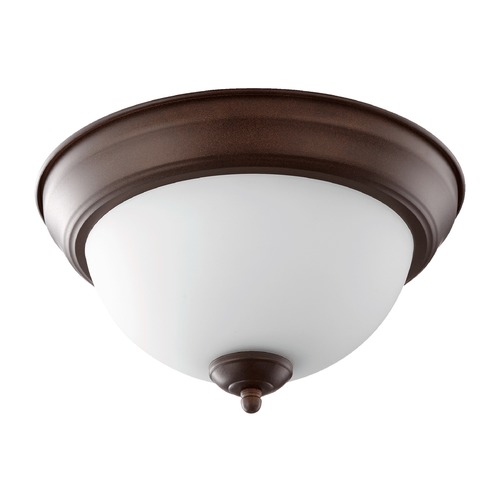 Quorum Lighting Oiled Bronze Flush Mount by Quorum Lighting 3063-11-86