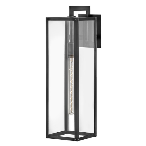Hinkley Max 25-Inch Black LED Outdoor Wall Light by Hinkley Lighting 2595BK-LL
