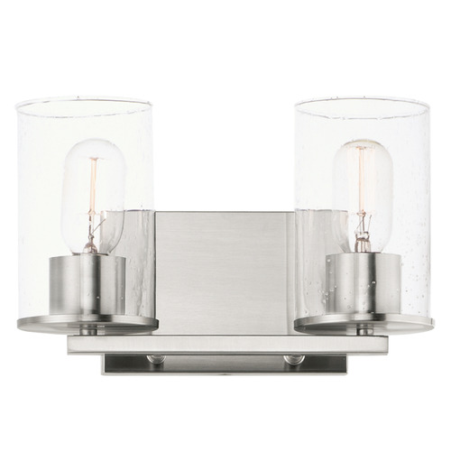 Maxim Lighting Maxim Lighting Sleek Satin Nickel Bathroom Light 11842CDSN