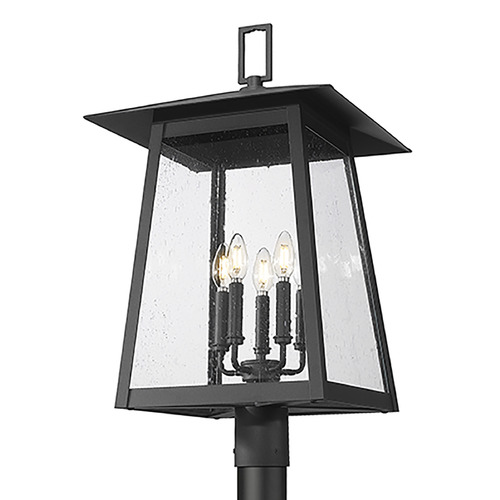 Z-Lite Z-Lite Rainer Black Post Light 5015PHXLR-5009P120-B