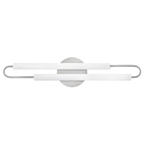 Hinkley Eos Medium LED Vanity Light in Brushed Nickel by Hinkley Lighting 53860BN