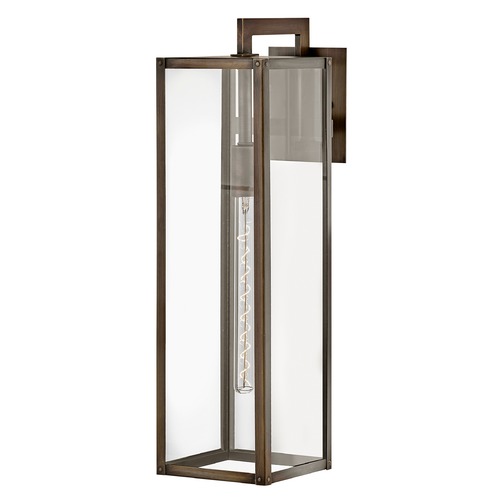Hinkley Max 25-Inch Burnished Bronze LED Outdoor Wall Light by Hinkley Lighting 2595BU-LL
