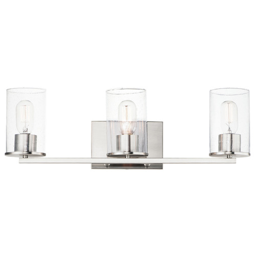 Maxim Lighting Maxim Lighting Sleek Satin Nickel Bathroom Light 11843CDSN