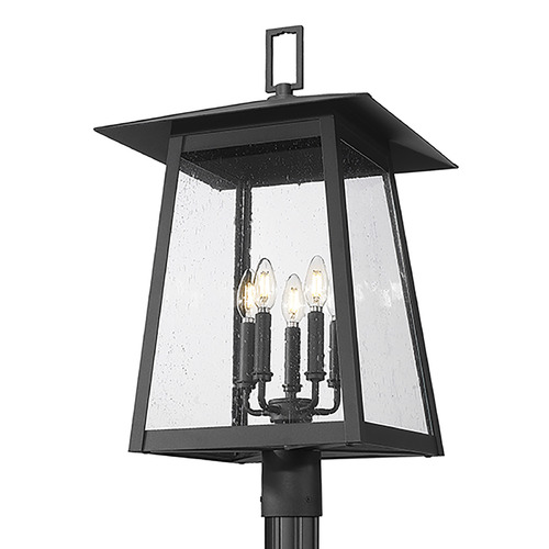 Z-Lite Z-Lite Rainer Black Post Light 5015PHXLR-5011P-BK