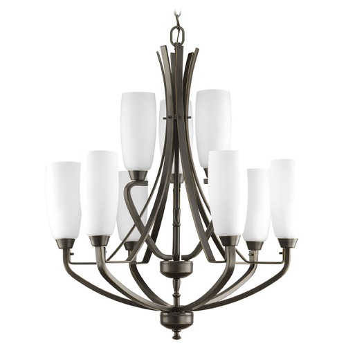 Progress Lighting Wisten 27-Inch Chandelier in Antique Bronze by Progress Lighting P4439-20