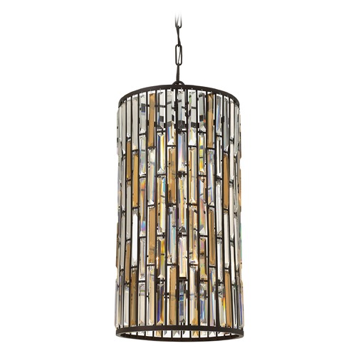 Fredrick Ramond Gemma 33.50-Inch High Pendant in Vintage Bronze by Fredrick Ramond FR33736VBZ
