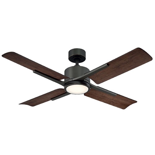 Modern Forms by WAC Lighting Cervantes 56-Inch LED Smart Outdoor Fan in Oil Rubbed Bronze 2700K by Modern Forms FR-W1806-56L27OBDW
