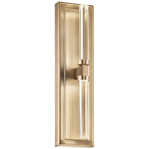 Kichler Lighting Sycara 19-Inch LED Wall Sconce in Champagne Bronze by Kichler Lighting 52671CPZ