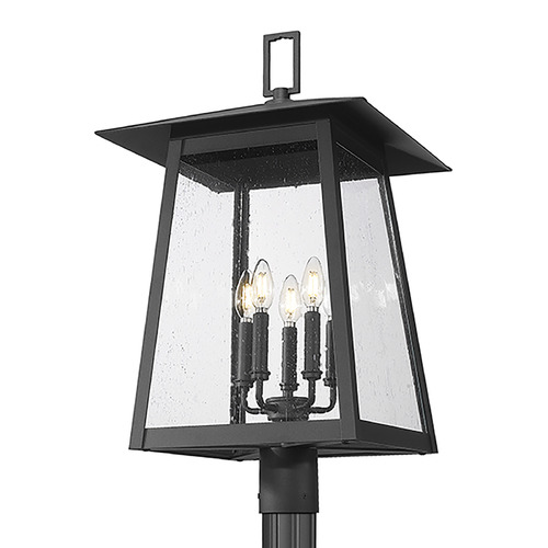 Z-Lite Z-Lite Rainer Black Post Light 5015PHXLR-519P-BK