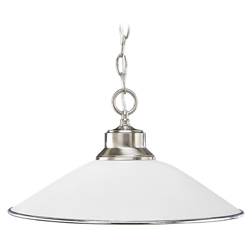 Progress Lighting 16-Inch Pendant in Brushed Nickel by Progress Lighting P5013-09