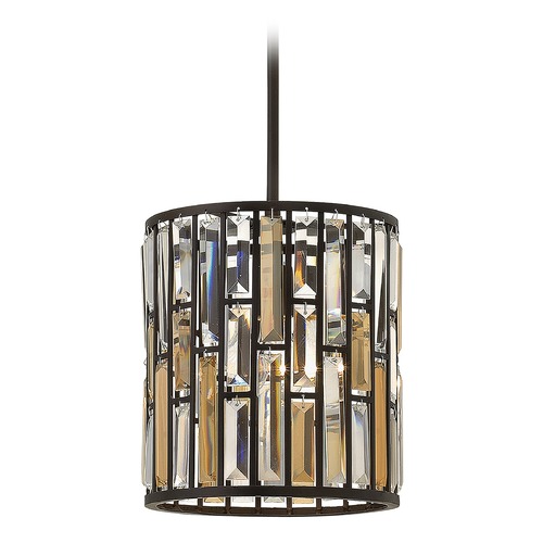 Fredrick Ramond Gemma 10.25-Inch Crystal Pendant in Vintage Bronze by Fredrick Ramond FR33737VBZ