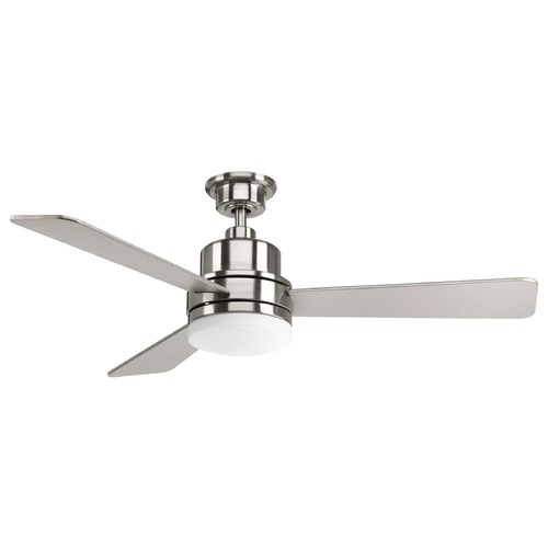 Progress Lighting Trevina II Brushed Nickel LED Ceiling Fan by Progress Lighting P2556-0930K