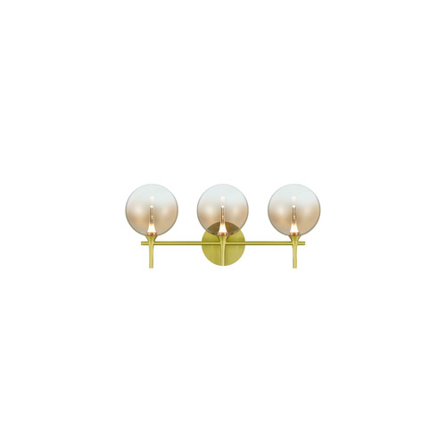 Eurofase Lighting Lissa 3-Light LED Vanity Light in Gold by Eurofase Lighting 48913-034