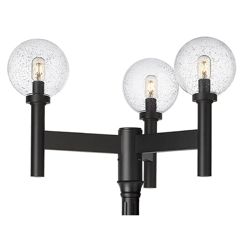 Z-Lite Z-Lite Laurent Black Post Light 599MP3-564P-BK