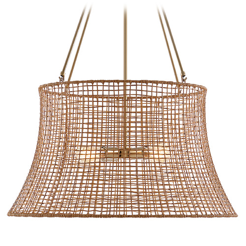 Savoy House Savoy House Lighting Longleaf Burnished Brass Outdoor Chandelier 7-6192-4-171