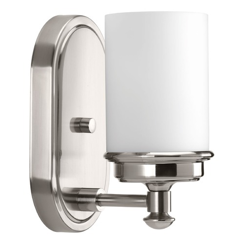 Progress Lighting Glide Brushed Nickel Sconce by Progress Lighting P300012-009
