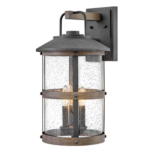 Hinkley Lakehouse 19.75-Inch Aged Zinc LED Outdoor Wall Light by Hinkley Lighting 2685DZ-LL