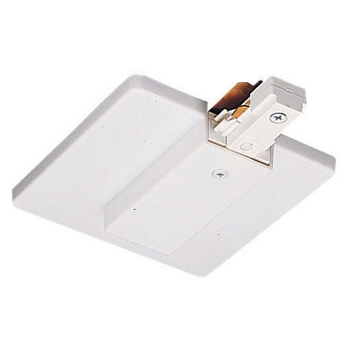 Juno Lighting Group Trac-Master Junction Box End Feed 2-Circuit White by Juno Lighting Group TU21 WH