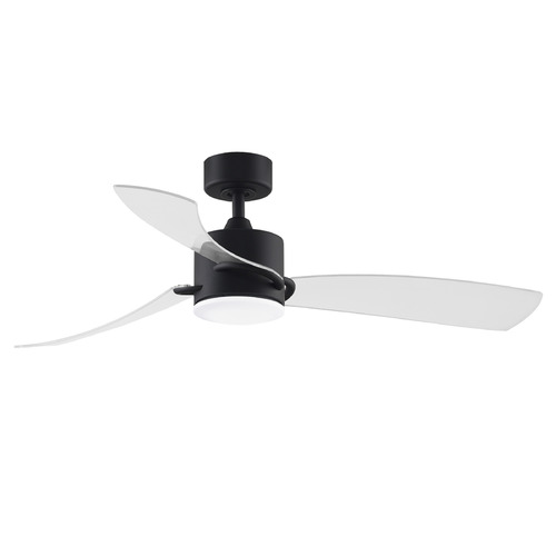 Fanimation Fans Fanimation Fans Sculptaire Black LED Ceiling Fan with Light FP8511BL