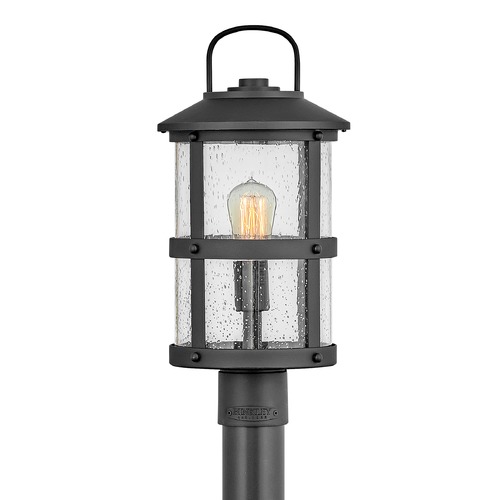 Hinkley Lakehouse 18.75-Inch Black LED Post Light by Hinkley Lighting 2687BK-LL