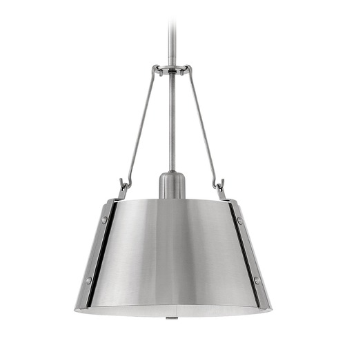Hinkley Cartwright 11.50-Inch Pendant in Polished Antique Nickel by Hinkley Lighting 3397PL