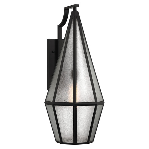Savoy House Savoy House Lighting Peninsula Matte Black Outdoor Wall Light 5-708-BK