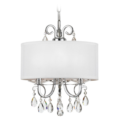 Crystorama Lighting Crystorama Lighting Othello Polished Chrome Crystal Chandelier 6623-CH-CL-SAQ