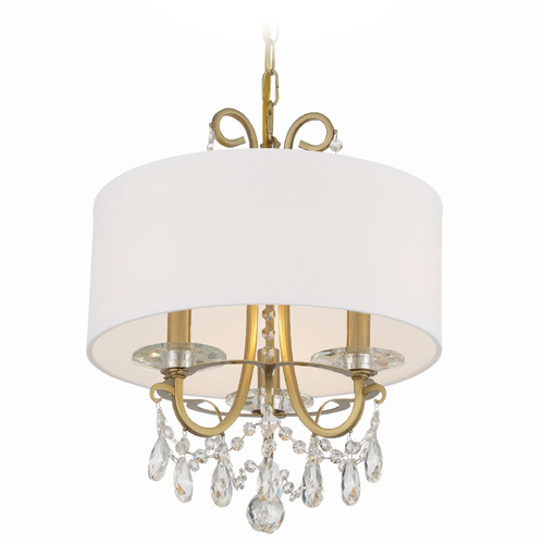Crystorama Lighting Crystorama Lighting Othello Vibrant Gold Crystal Chandelier 6623-VG-CL-S