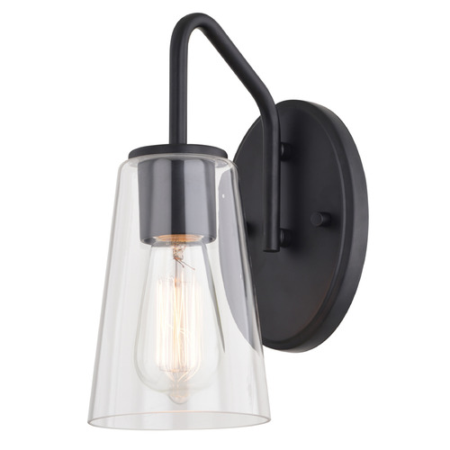Vaxcel Lighting Vaxcel Lighting Beverly Matte Black Sconce W0441