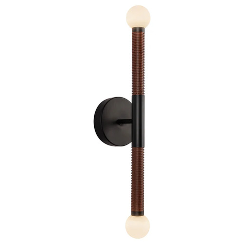 Alora Lighting Alora Lighting Arden Matte Black LED Vertical Bathroom Light WV612223MBOP-UNV