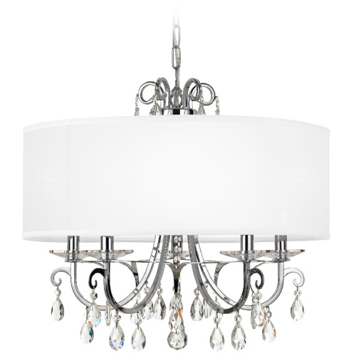 Crystorama Lighting Crystorama Lighting Othello Polished Chrome Crystal Chandelier 6625-CH-CL-S
