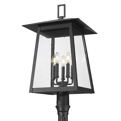 Z-Lite Z-Lite Rainer Black Post Light 5015PHXLR-564P-BK
