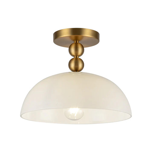 Alora Lighting Alora Lighting Paisley Brushed Gold Semi-Flushmount Light SF459012BGGO
