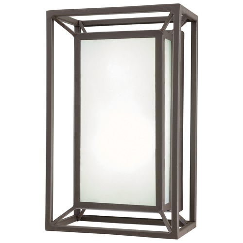 George Kovacs Lighting Pocket Sand Bronze LED Outdoor Wall Light by George Kovacs P1203-287-L