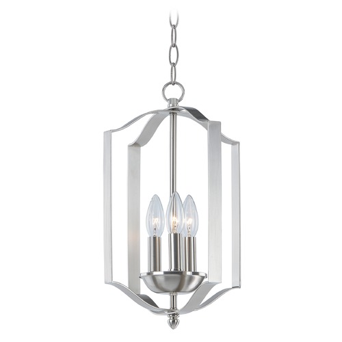Maxim Lighting Provident Satin Nickel Pendant by Maxim Lighting 10035SN