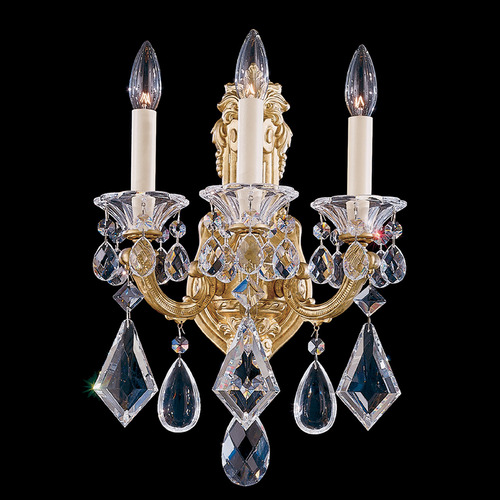 Schonbek Lighting La Scala Heirloom Gold Sconce by Schonbek Lighting 5071-22