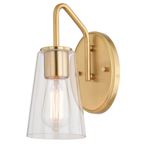 Vaxcel Lighting Vaxcel Lighting Beverly Muted Brass Sconce W0443