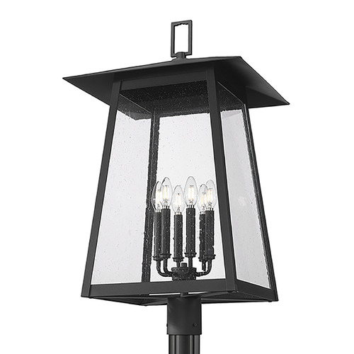 Z-Lite Z-Lite Rainer Black Post Light 5015PHXXLR-511P-BK