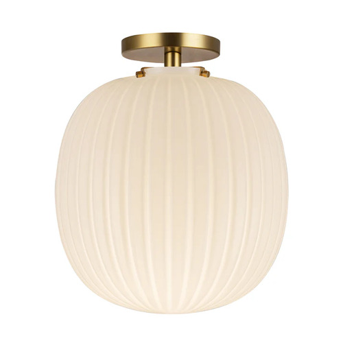 Alora Lighting Alora Lighting Cherise Brushed Gold Semi-Flushmount Light SF579112BGGR