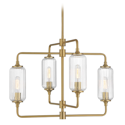 Savoy House Savoy House Lighting Holton Warm Brass Chandelier 1-3025-4-322