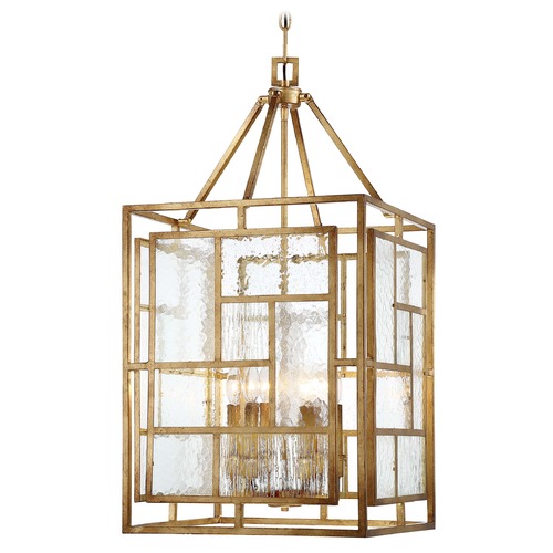 Metropolitan Lighting Edgemont Park Pandora Gold Leaf Pendant by Metropolitan Lighting N6476-293