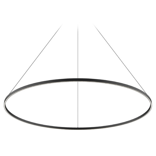 Kuzco Lighting Kuzco Lighting Cerchio Black LED Pendant Light PD87172-BK-UNV-010