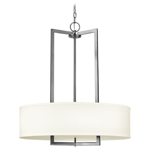 Hinkley Hampton 26-Inch Antique Nickel LED Pendant by Hinkley Lighting 3204AN-LED