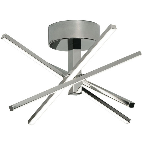 AFX Lighting Afx Lighting Jaxx Polished Chrome LED Semi-Flushmount Light JAXF2020L30D1PC